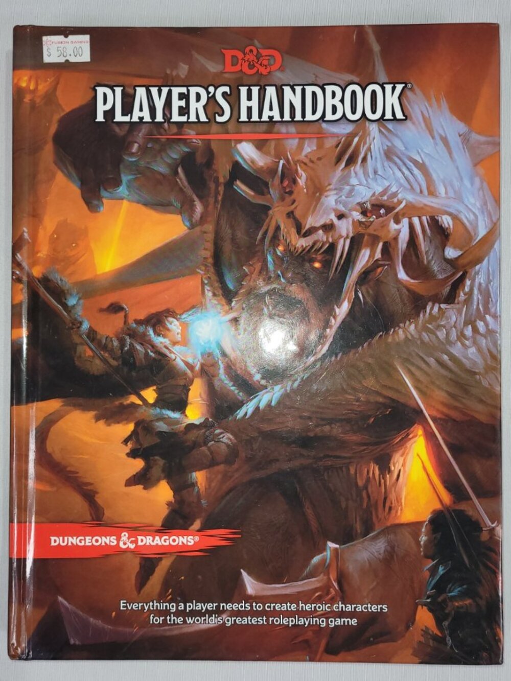 D&D Dungeons & Dragons 5th Edition Player's Handbook RPG Hardcover Game Manual